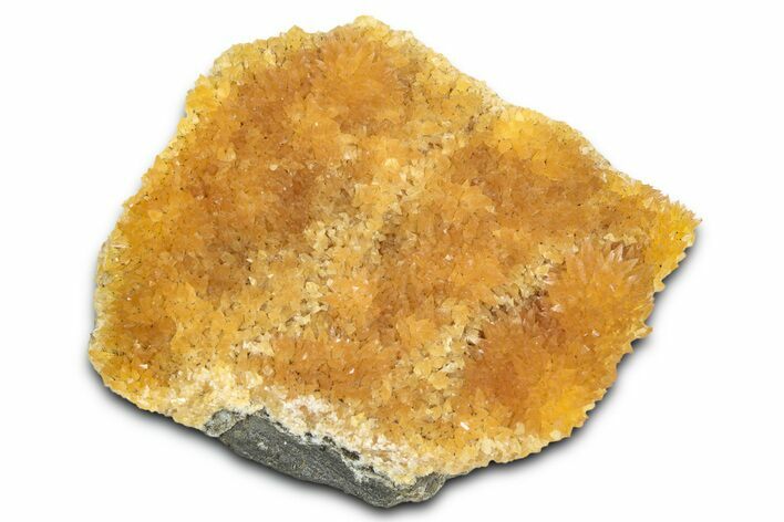 Intense Orange Calcite Crystal Cluster - Poland #332032